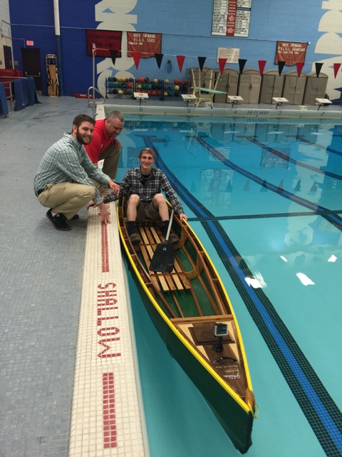 Allegheny Educational Systems Fablab building a canoe