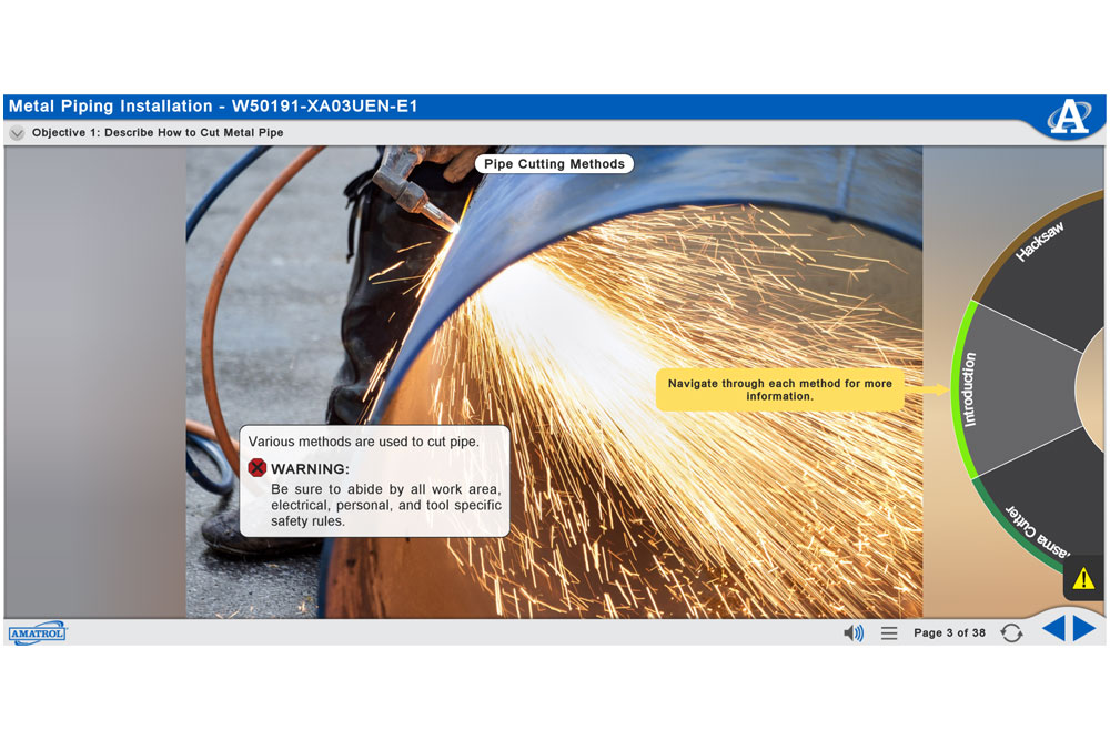 Allegheny Educational Systems Amatrol Industrial Technology Maintenance Training screen shot
