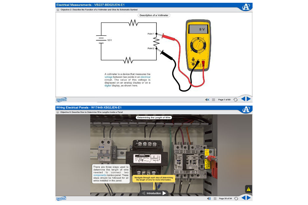 Allegheny Educational Systems Amatrol Industrial Technology Maintenance Training screen shots