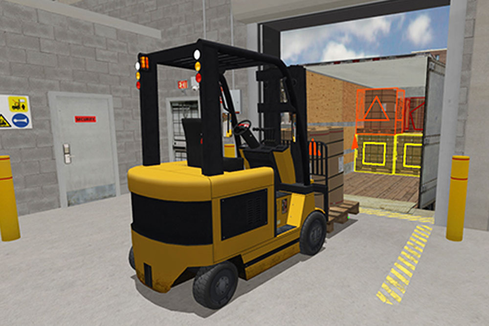 Simlog Forklift Personal Simulator