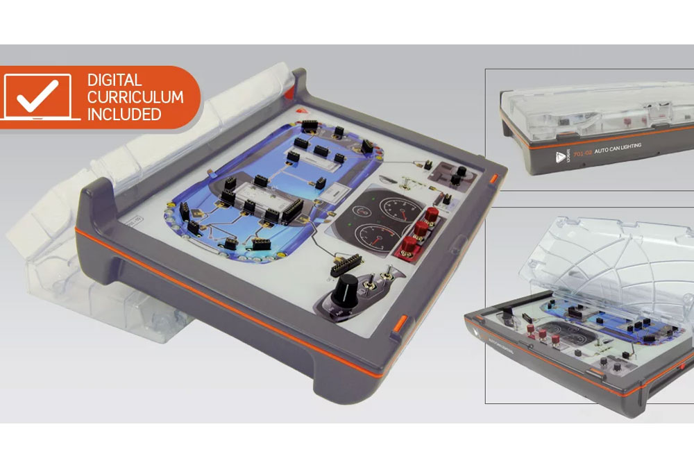 Allegheny Educational Systems LJ Create Modern Automotive Lighting Circuits Trainer