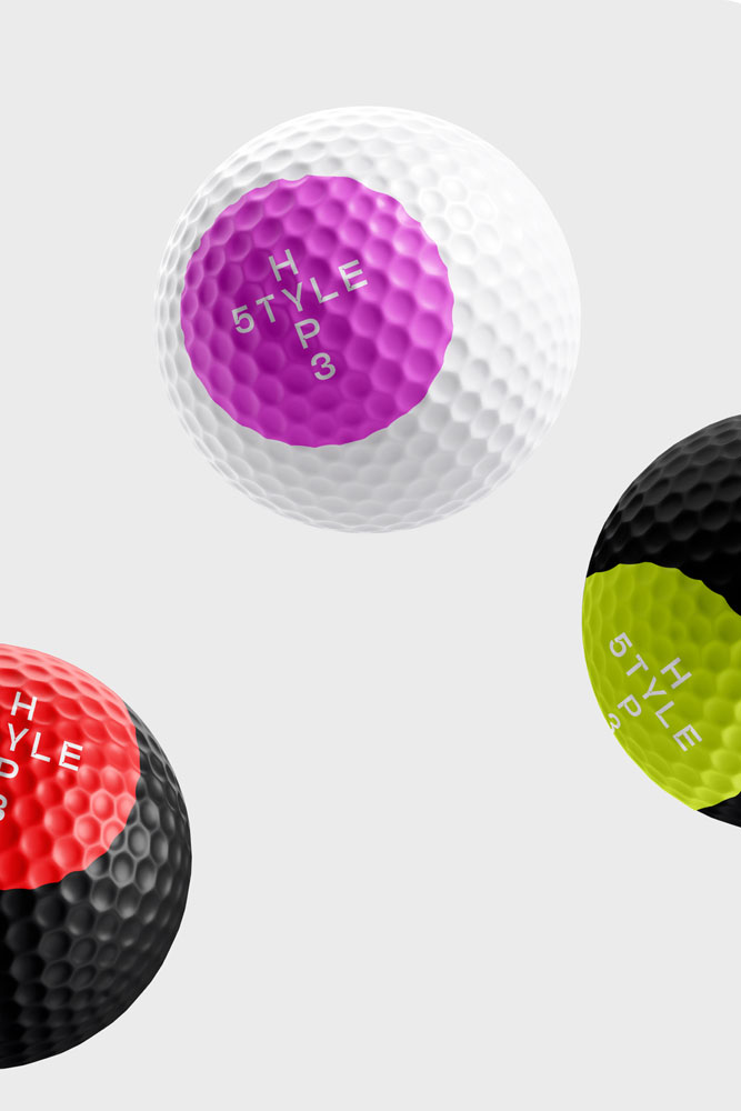 Allegheny Educational Systems Roland DGA VersaStudio BD-8 Sample Prints - Golf Balls